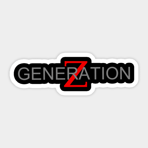 Generation z Sticker by Hafifit